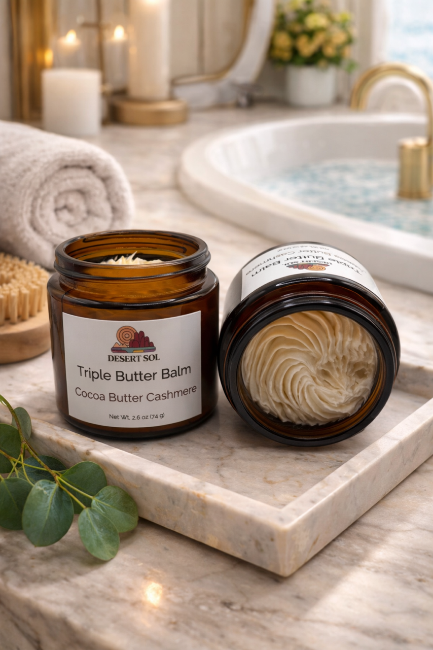 Cocoa Butter Cashmere Triple Butter Balm