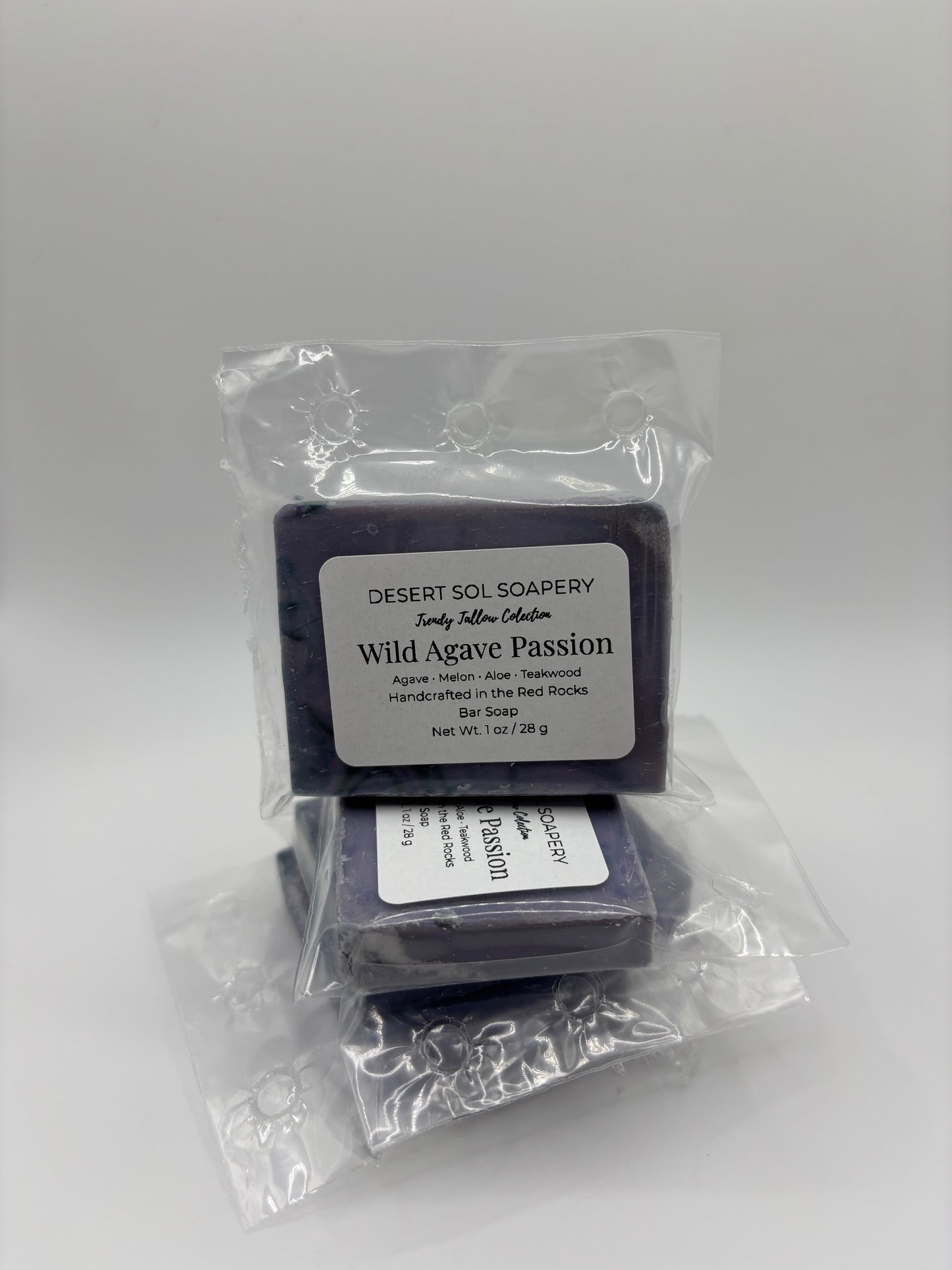 Wild Agave Passion - Tallow Bar - 1 oz Travel Bar