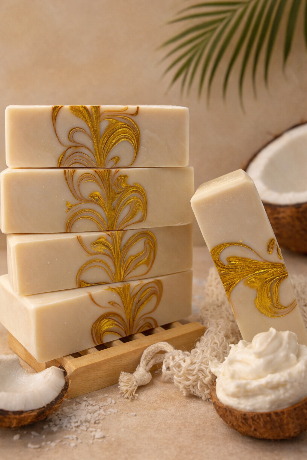 Coconut Cream - Cold Processed Soap