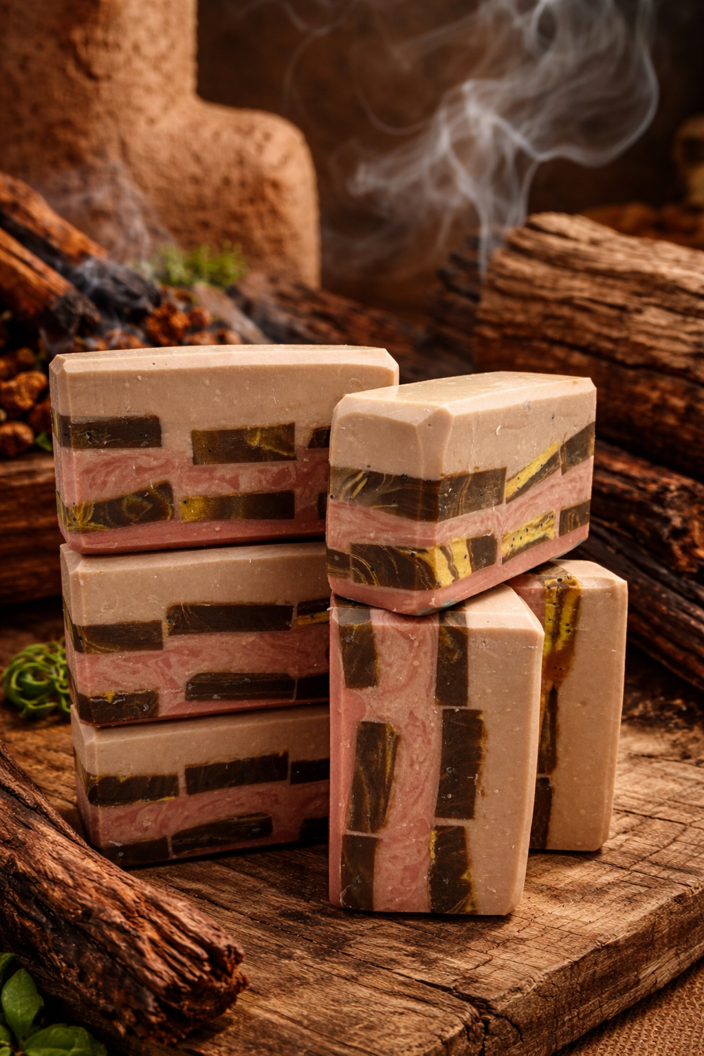 Adobe, Cedar & Oud - Cold Processed Soap✨ Coming Soon ✨