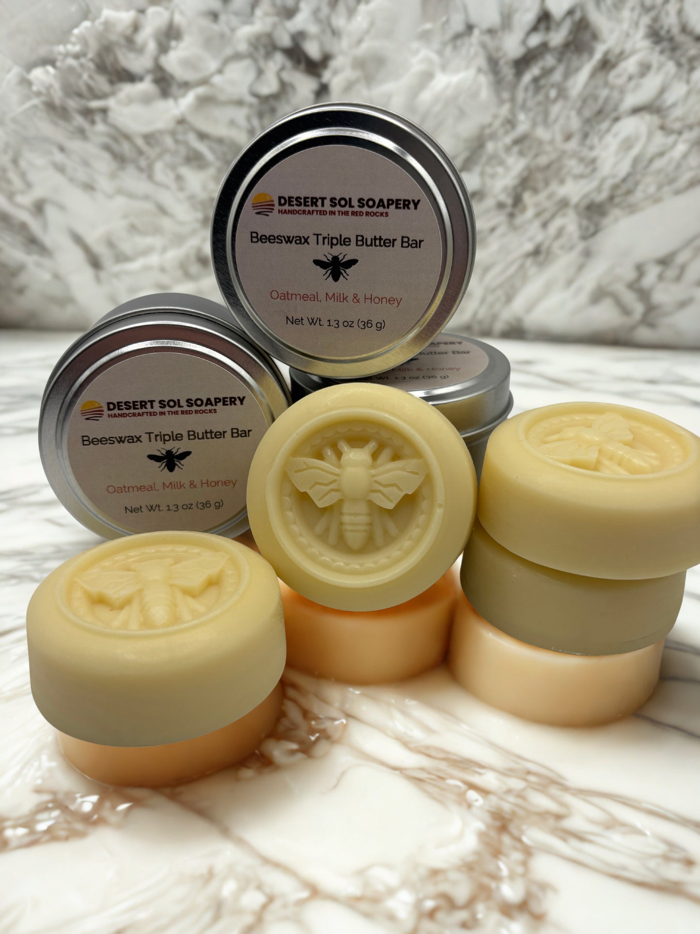 Beeswax Triple Butter Solid Lotion Bar - Bee 1.3 oz - 1.5 oz