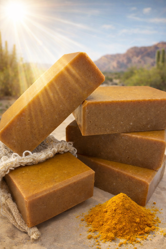Turmeric Rise & Shine - Cold Processed Soap ✨ Coming  Soon ✨