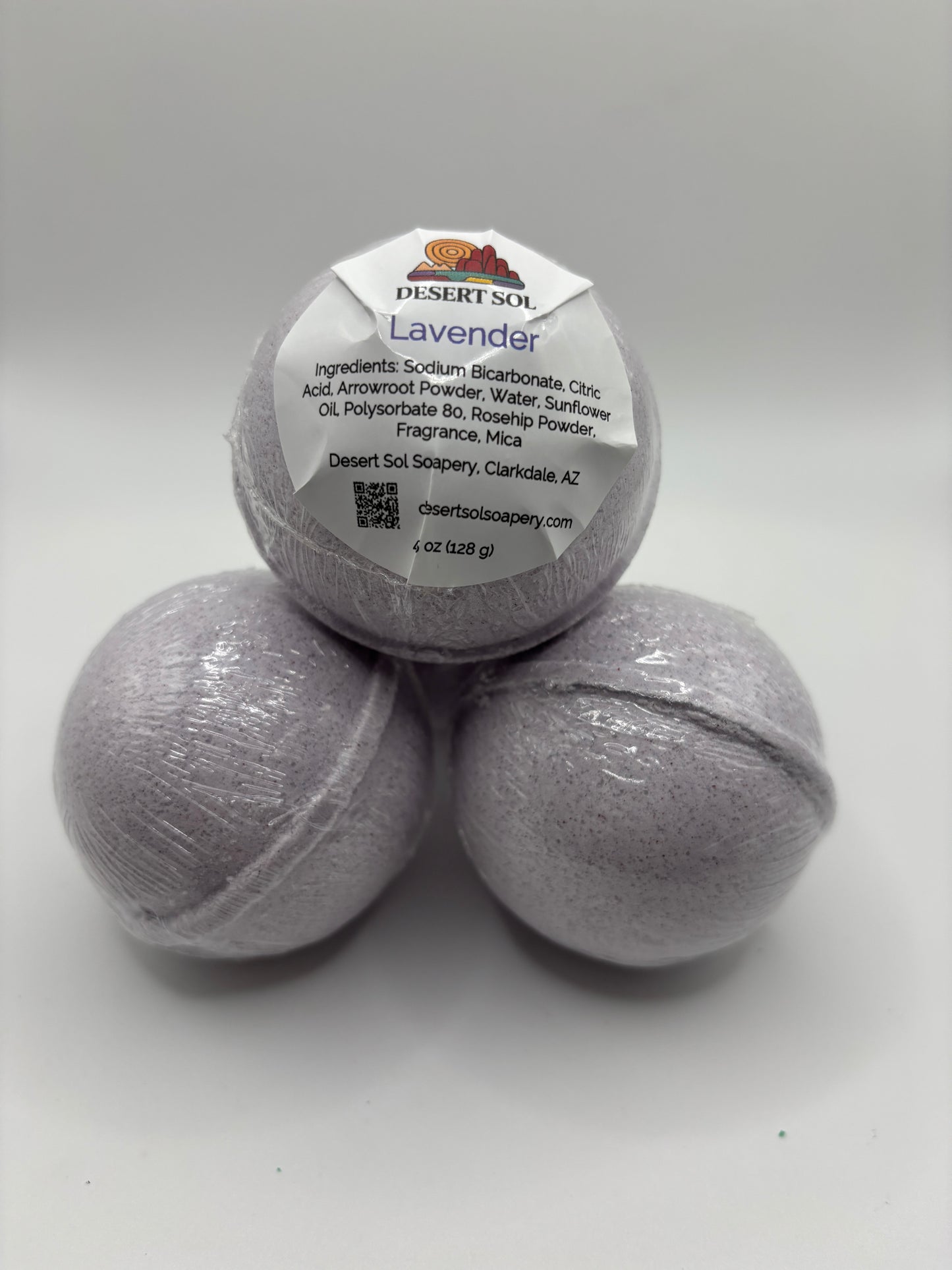 Lavender Bath Bomb 4.5 oz Round