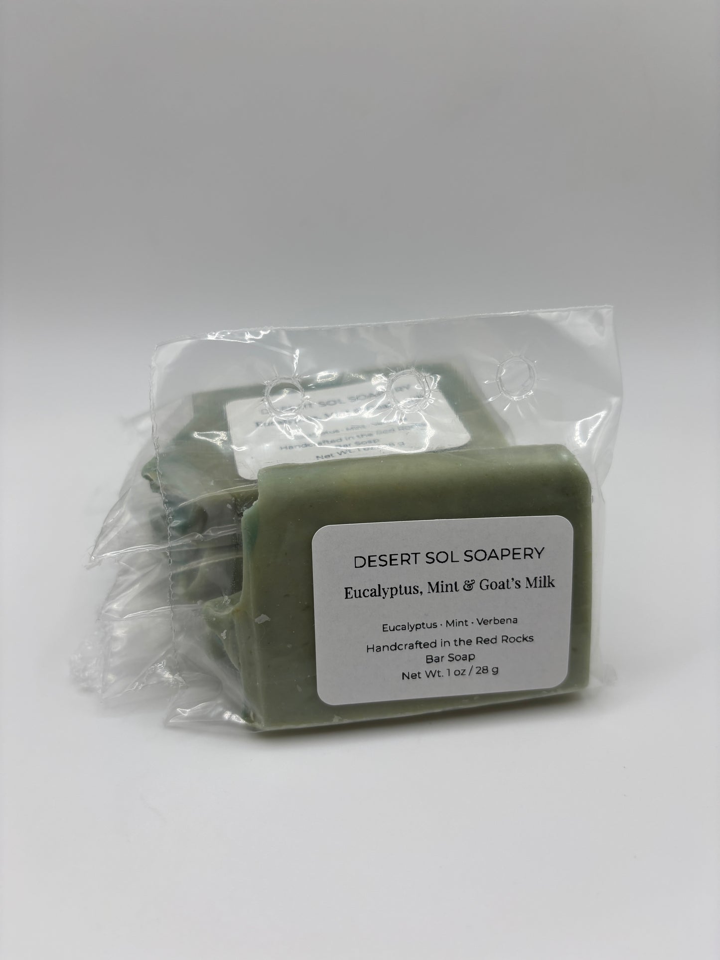 Eucalyptus, Mint & Goat's Milk - 1 oz Travel Soap