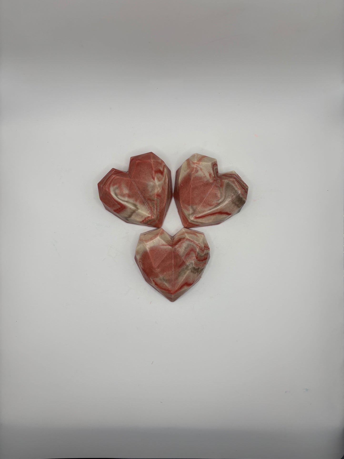 Cherry Almond - Geometric Hearts - Available July 9th