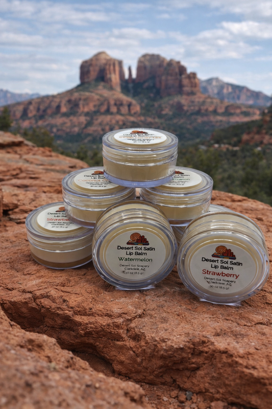 Desert Sol Satin Lip-Balm - Plastic Pot