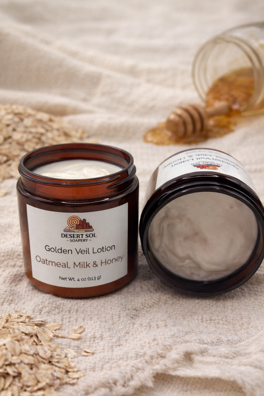 Golden Veil Lotion - Oatmeal, Milk & Honey