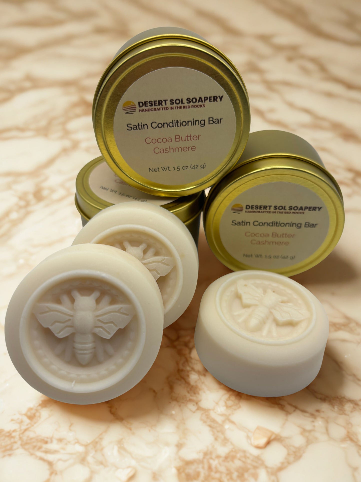 Satin Conditioning Solid Lotion Bar  - Bee 1.3 oz - 1.5 oz