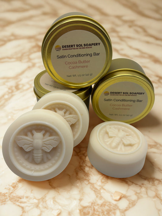 Satin Conditioning Solid Lotion Bar  - Bee 1.3 oz - 1.5 oz