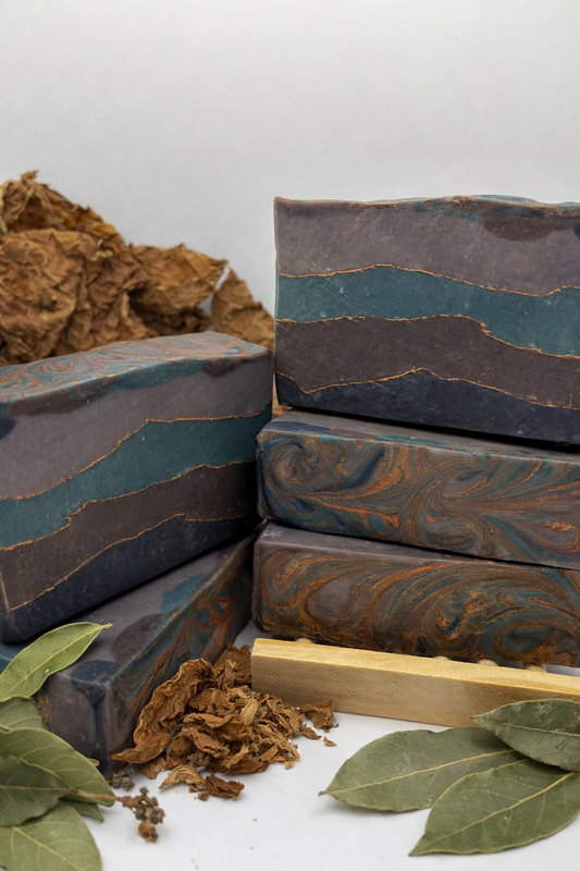 Tobacco & Bay Leaf - Cold Processed Soap