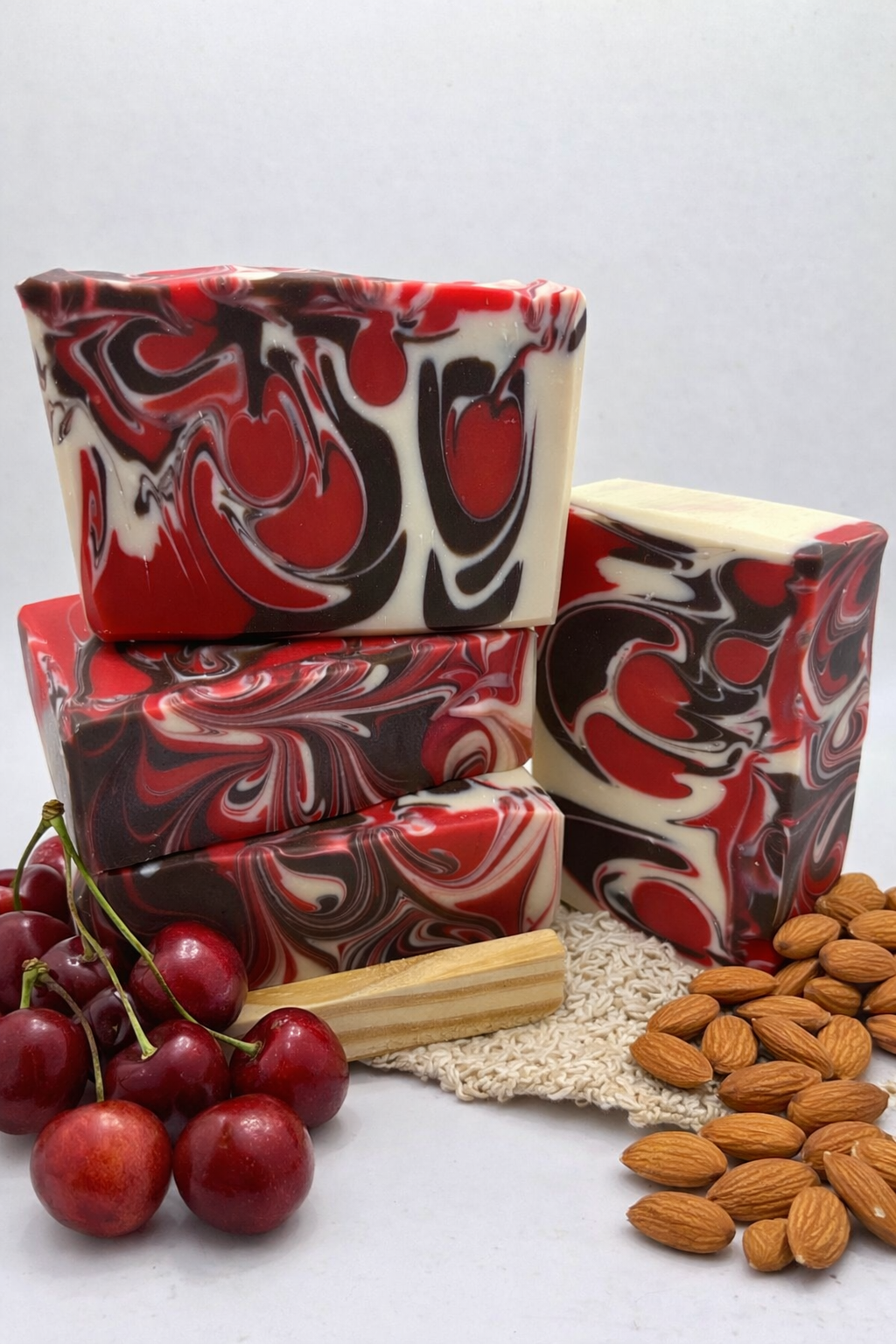 Cherry Almond - Cold Processed Soap
