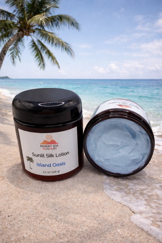 Sunlit Silk Lotion - Island Oasis