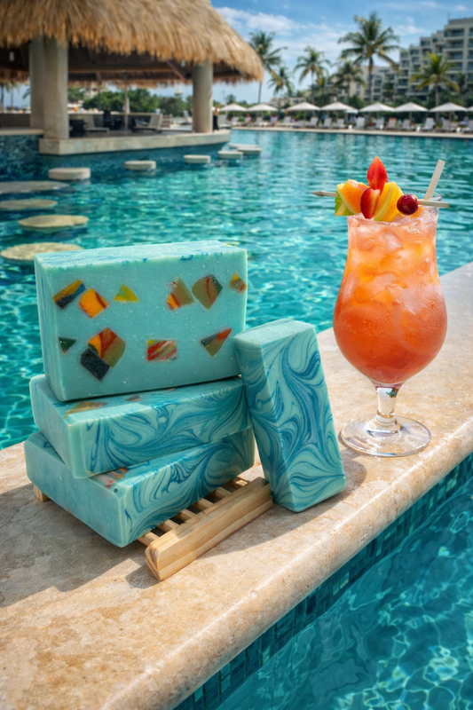 Swim Up Bar - Cold Processed Soap ✨ Coming  Soon ✨